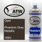 Preview: Opel, Phantom Grey Metallic, 169V: 400ml Sprühdose, von ATW Autoteile West.